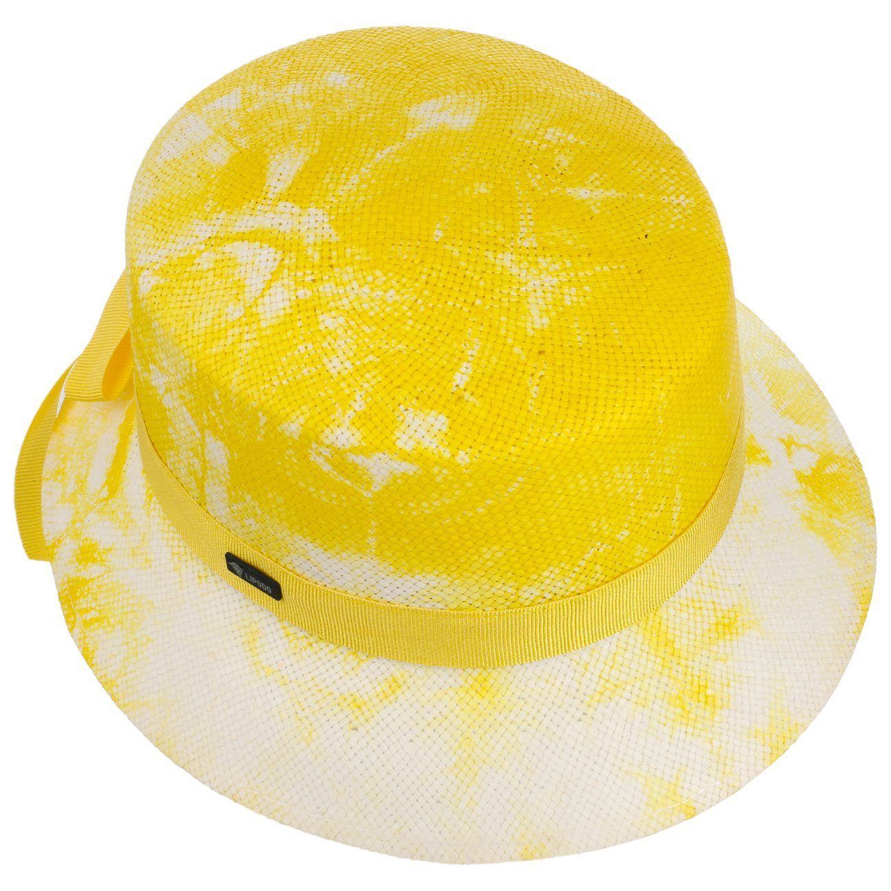 (1-St) Sonnenhut Fischerhut Ripsband Lipodo mit gelb
