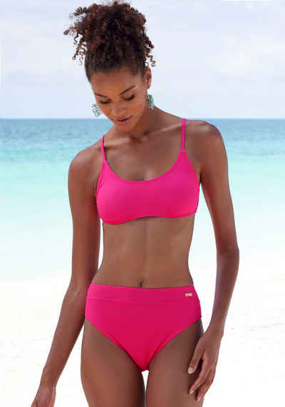 LASCANA Bustier-Bikini-Top Lolo, in sportlichem Design