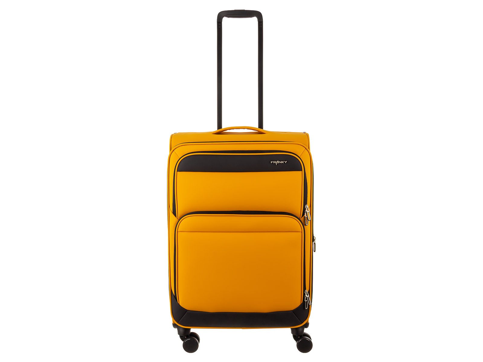 Weichgepäck-Trolley Koffer Gr. M Reisegepäck T27-B Spinner 65er mit Dehnfalte