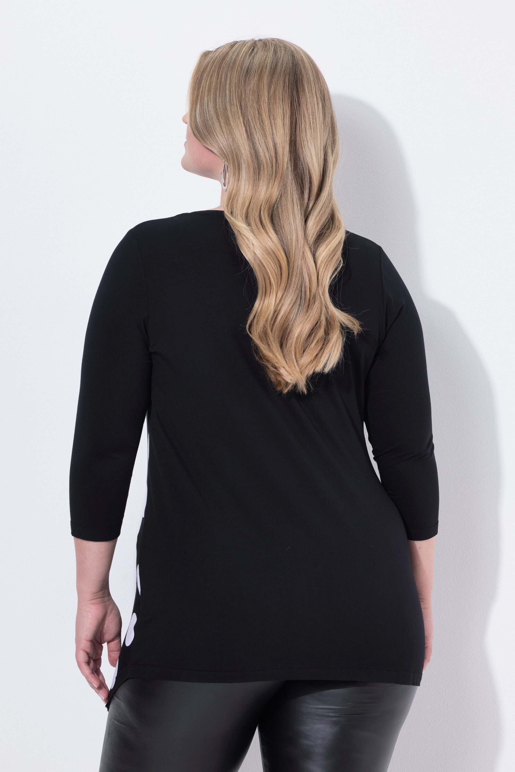 MIAMODA T-Shirt T-Shirt Classic Fit Ziersteinchen Mustermix