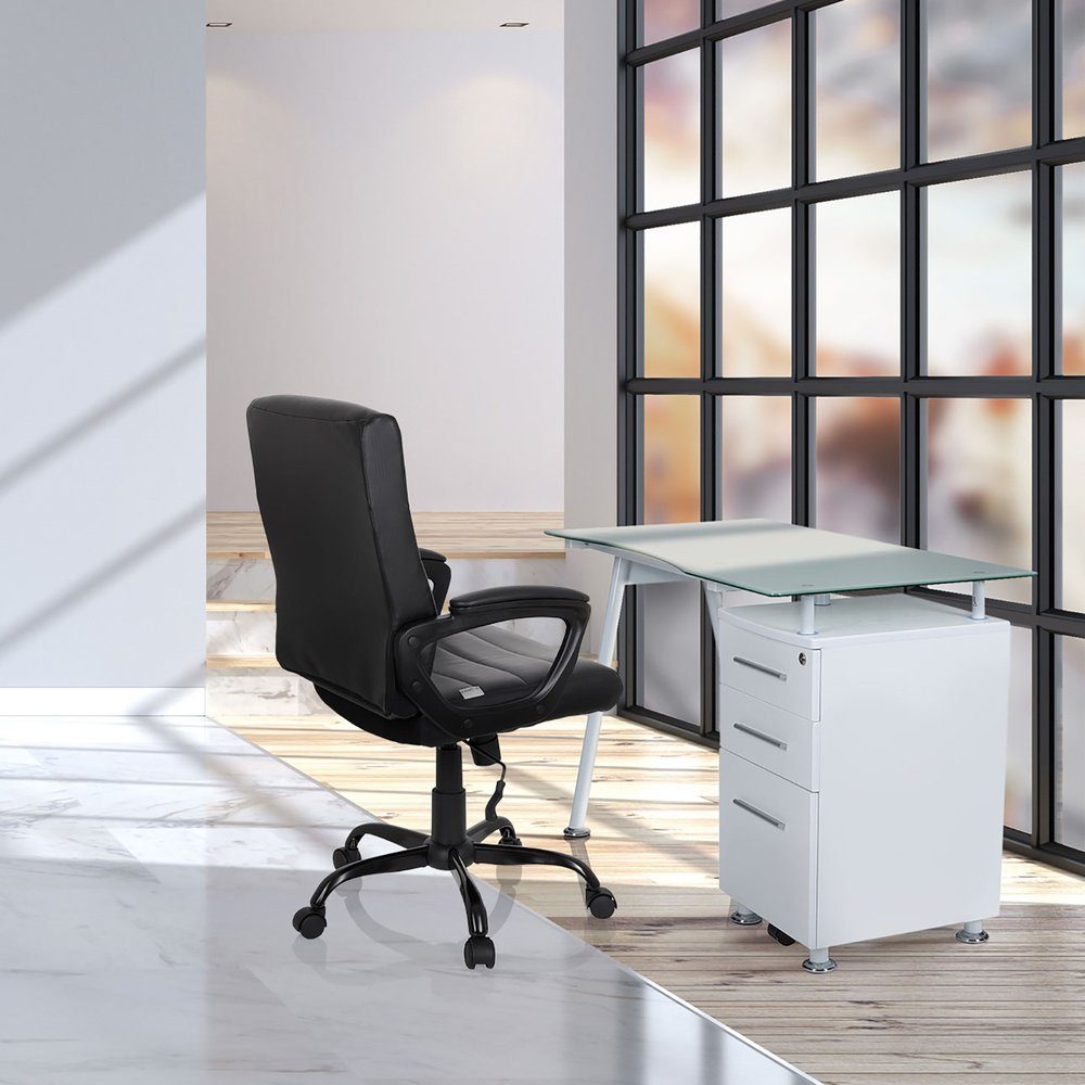 BIG Home OFFICE Kunstleder, Drehstuhl Office hjh Bürostuhl Chefsessel ERGOSMOOTH ergonomisch Chefsessel