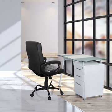 hjh OFFICE Chefsessel Home Office Chefsessel ERGOSMOOTH BIG Kunstleder, Drehstuhl Bürostuhl ergonomisch