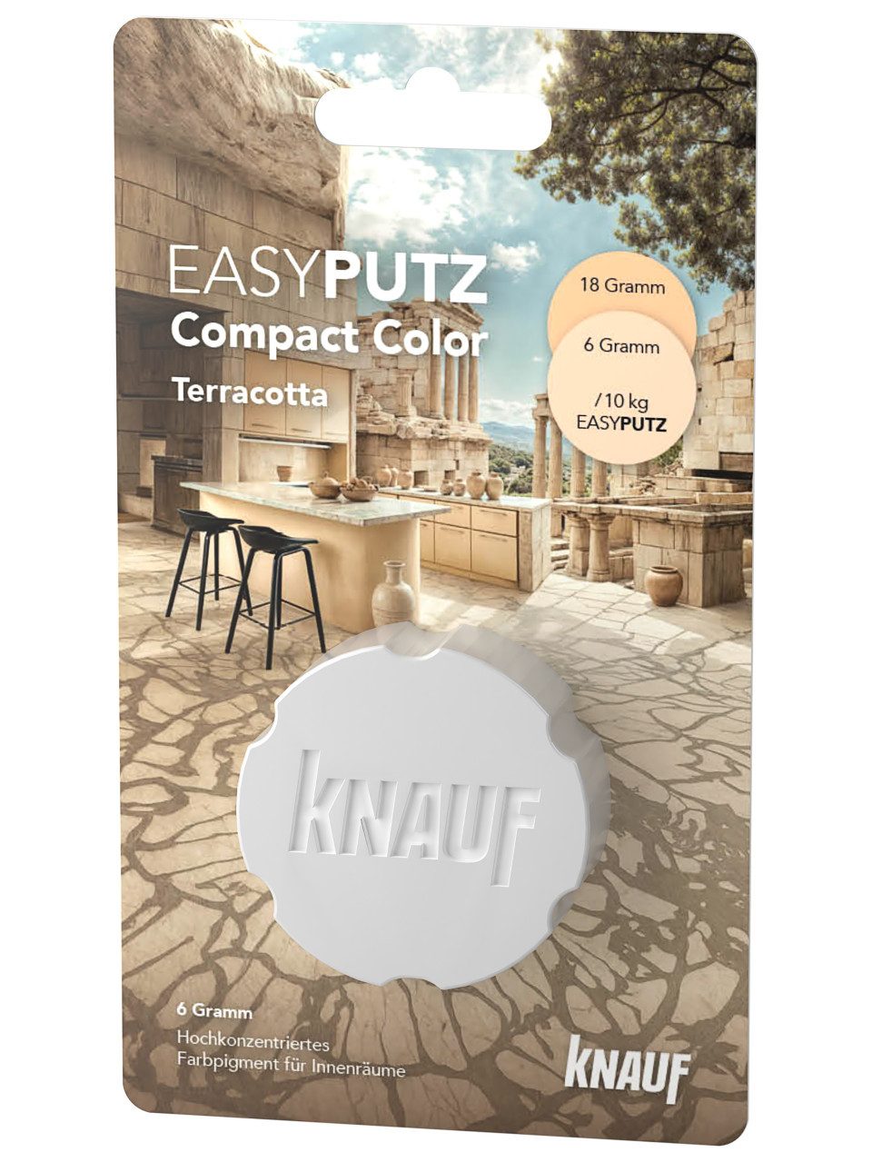 KNAUF Gips-Kalk-Putz Knauf Farbpigment Compact Color terracotta 6 g