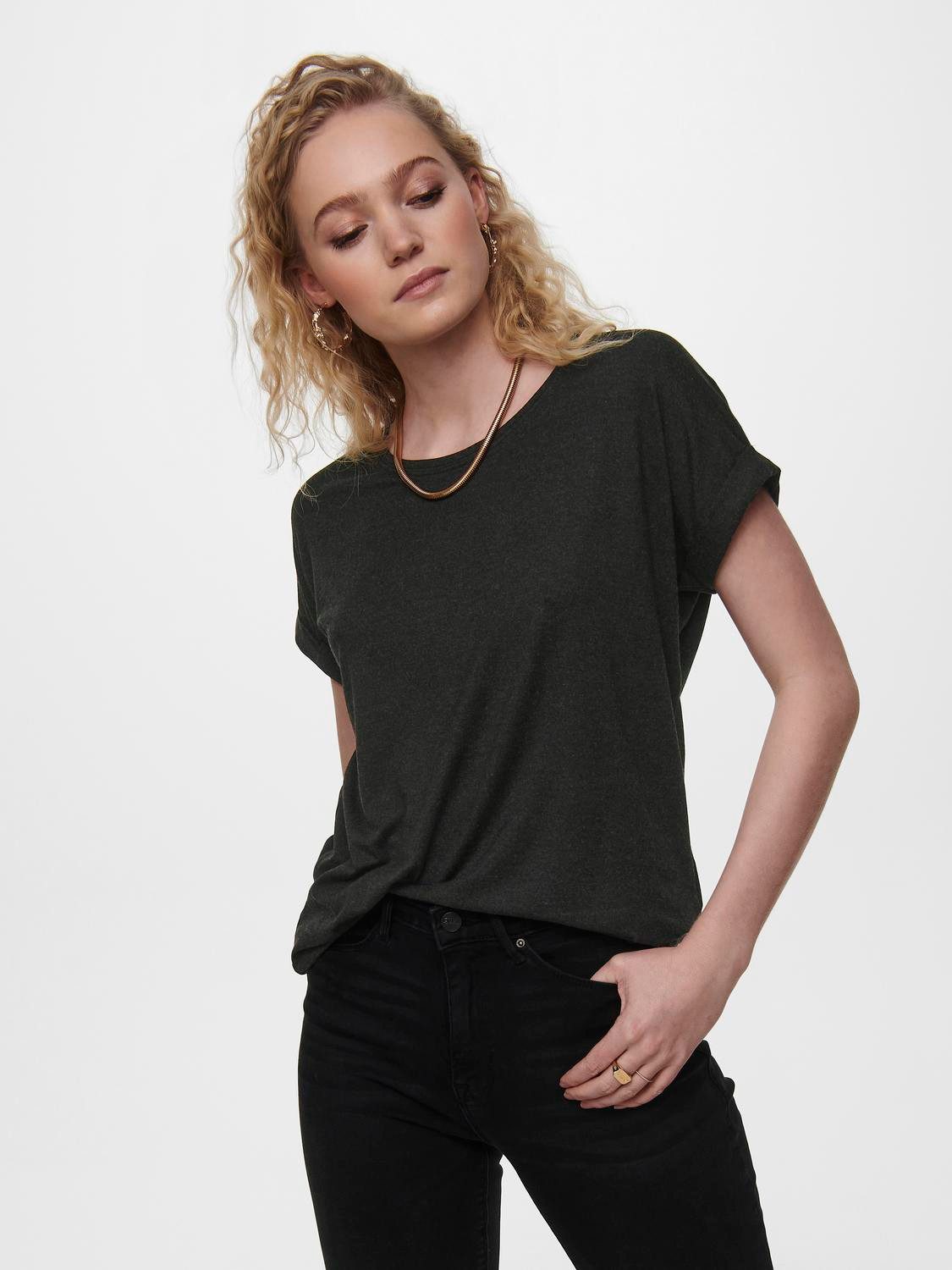 ONLY T-Shirt ONLMOSTER S/S O-NECK TOP günstig online kaufen