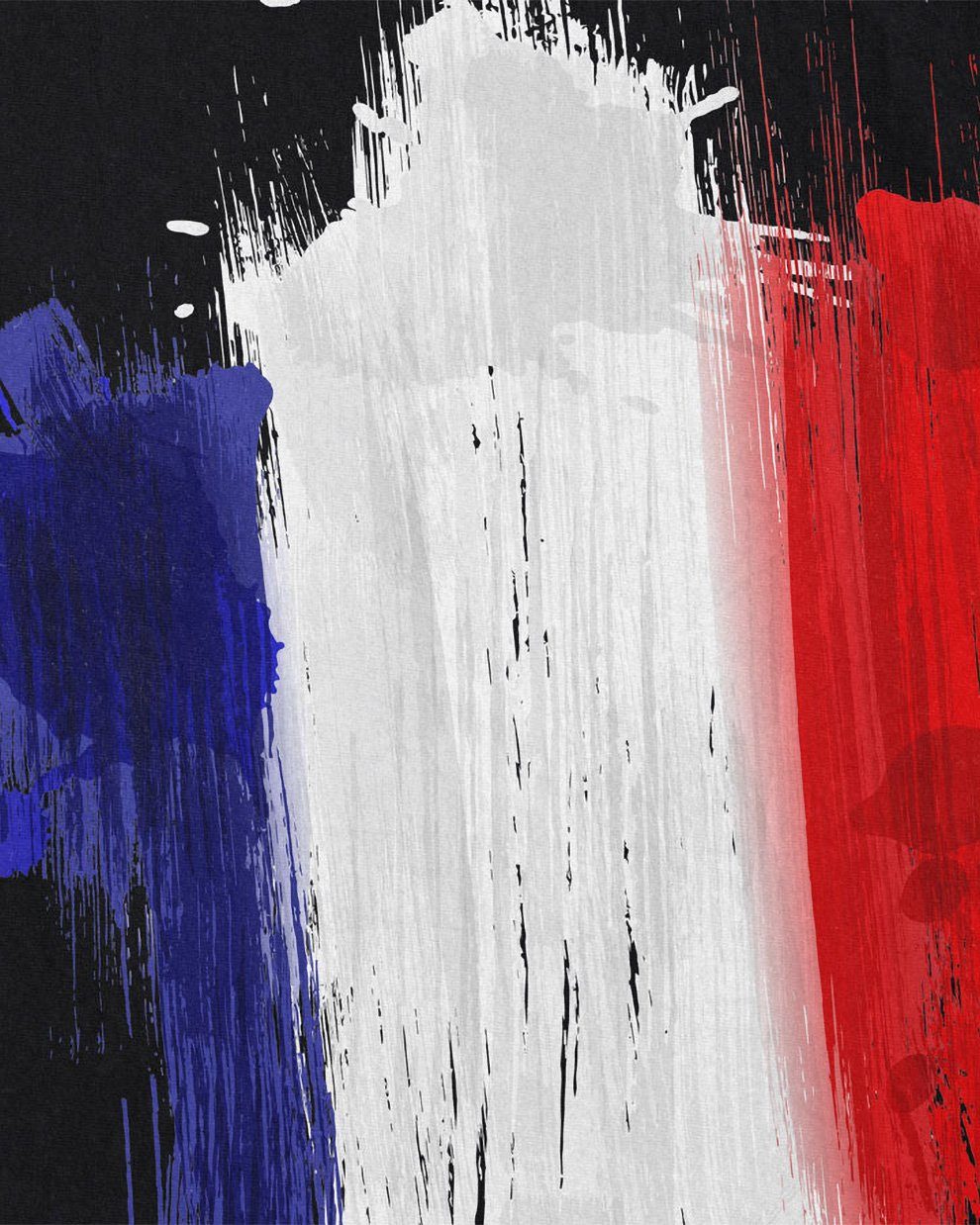 style3 T-Shirt Flagge Frankreich Fußball Sport günstig online kaufen