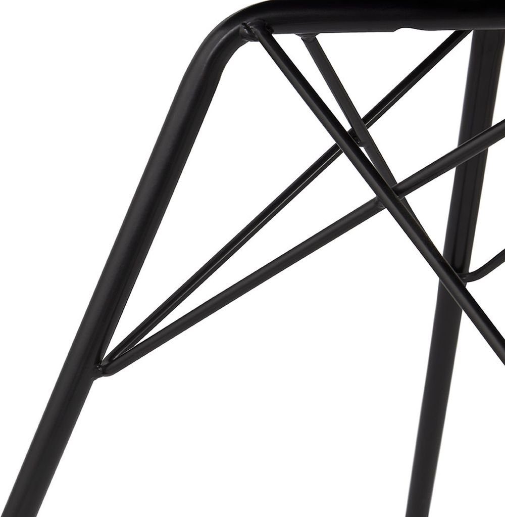 KADIMA DESIGN Esszimmerstuhl ATON Grau Stuhl 55 45 x 83 Textile x (grey,black)