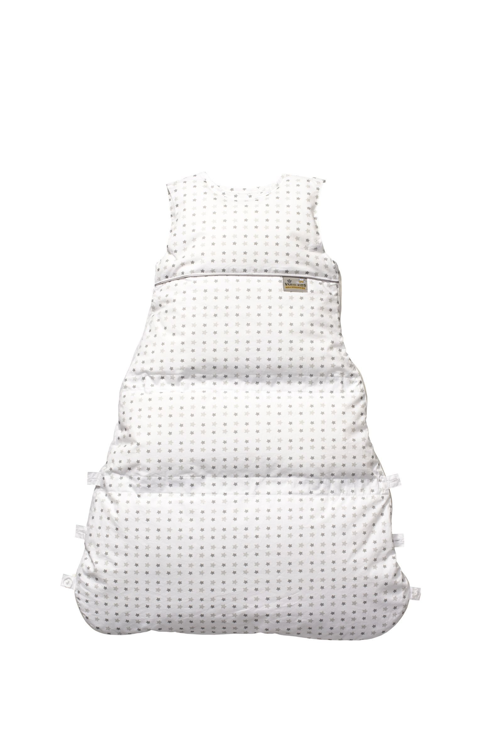 Kinderhaus Blaubaer Babyschlafsack Daunenschlafsack TOP, 3-fach längenverstellbar mit Premiumdaunen luftig leicht atmungsaktiv