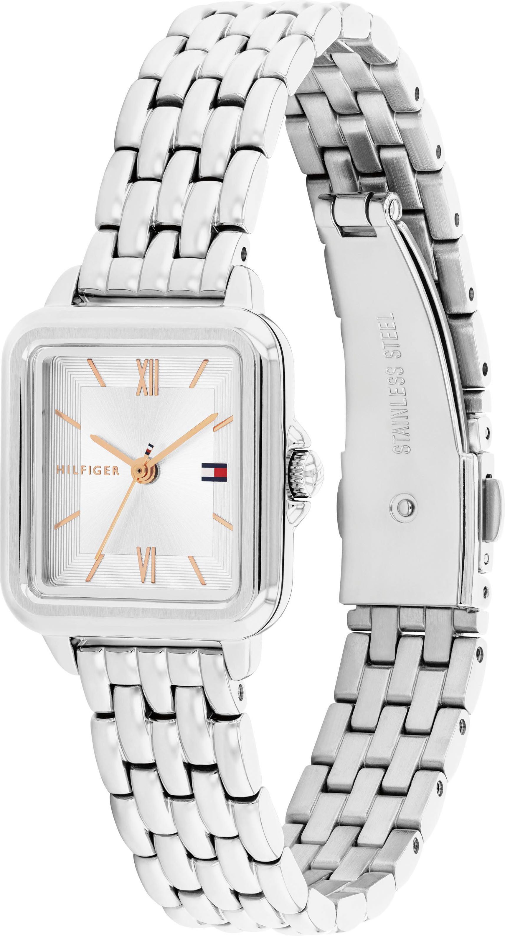 Tommy Hilfiger Quarzuhr MIA 1782830, Armbanduhr, Damenuhr, Edelstahlarmband günstig online kaufen