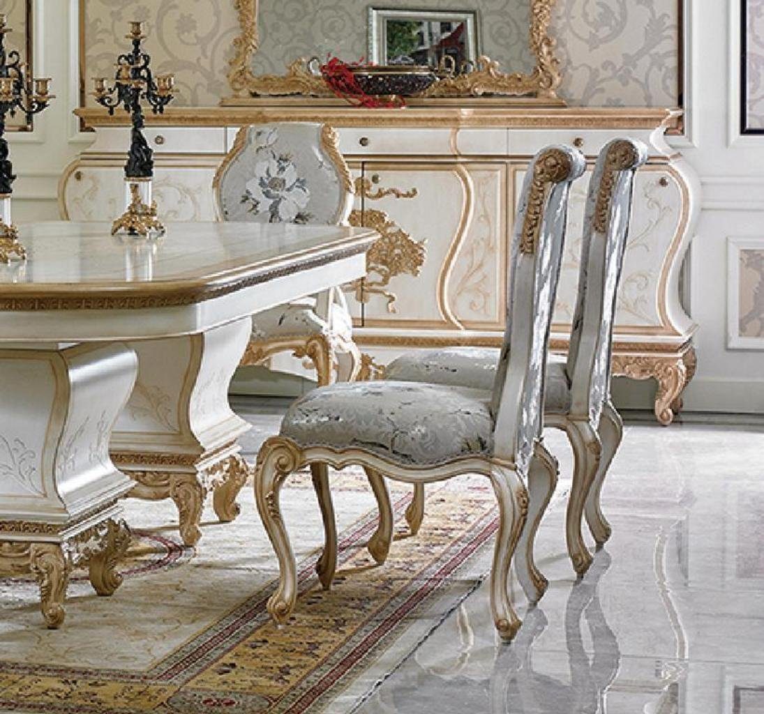 Stil Barock Antik Design Rokoko Holz Esszimmer Stuhl, Stühle JVmoebel Sofort Stuhl