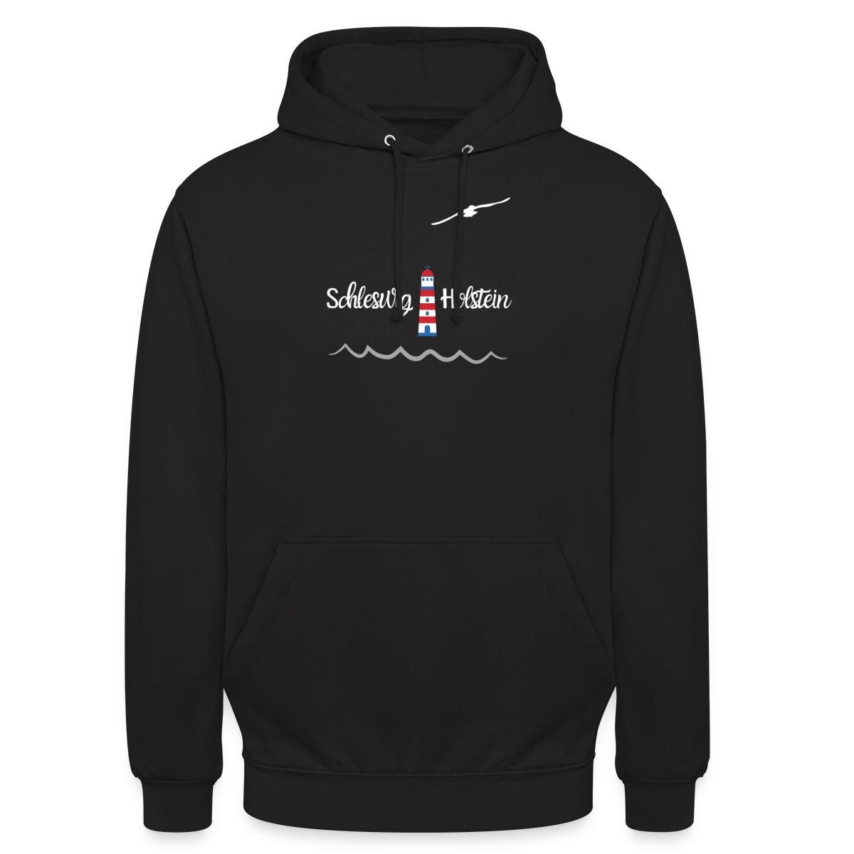 Spreadshirt Hoodie Schleswig Holstein Leuchtturm Küste Nordsee Maritim Unisex Hoodie (1-tlg)