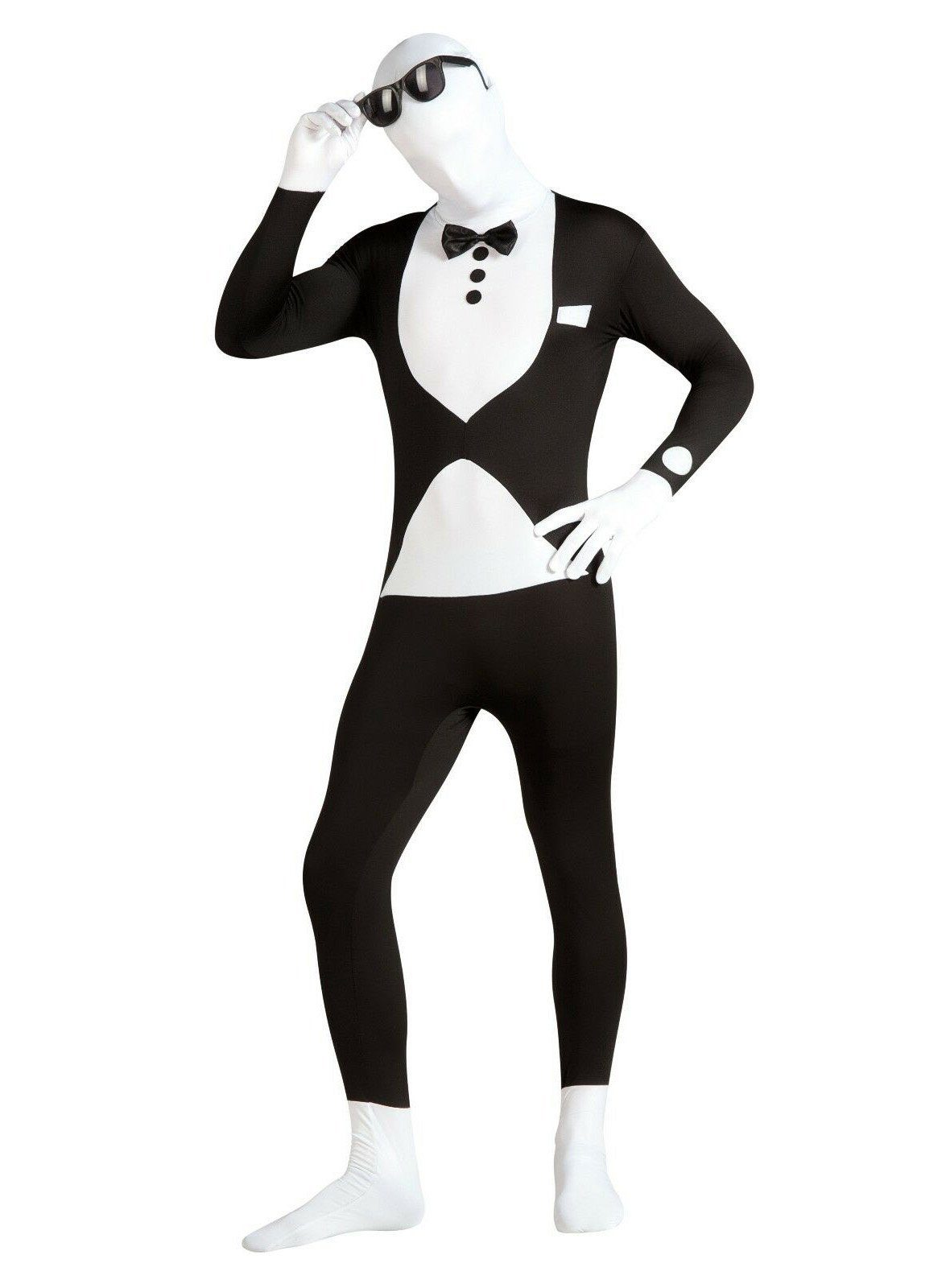 Rubie´s Kostüm Frack Ganzkörperkostüm Jumpsuit Smoking, Für die einzig wirklich vollständige Verkleidung als Gentleman!