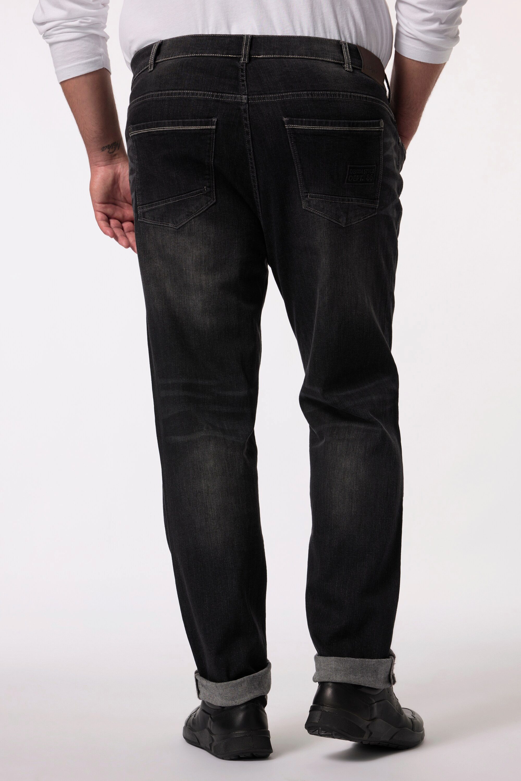 Men Plus 5-Pocket-Jeans Jeans Denim Straight Fit 5-Pocket