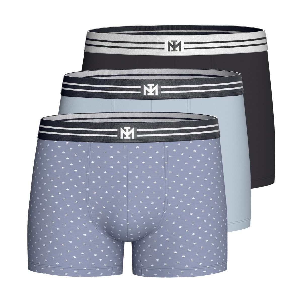 IMPETUS Boxershorts IM1221N73P3 Herren (3-St) Unterhose, Retroshorts, Pants, Shorts, Slips