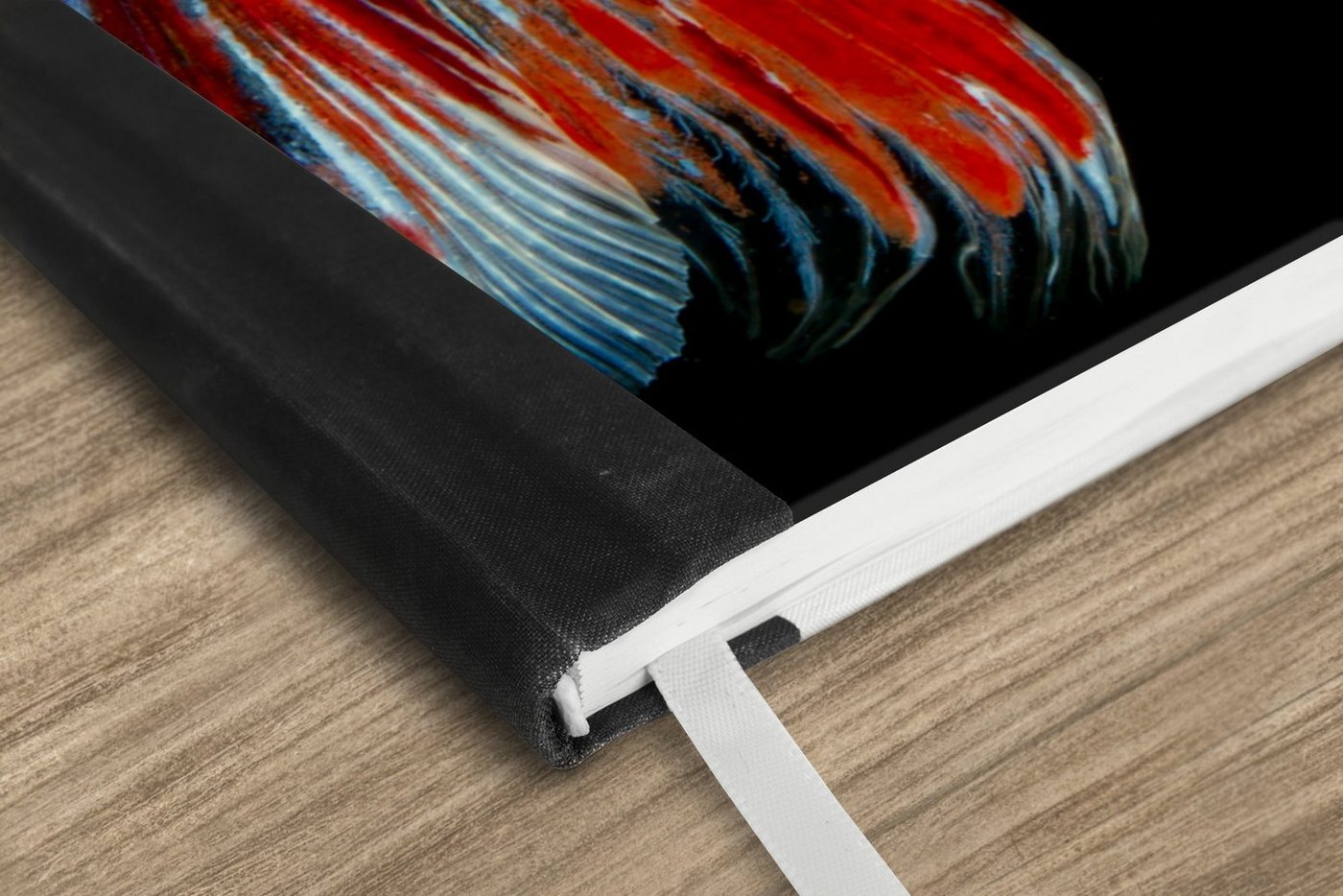 Thumbnail - MuchoWow Notizbuch Fisch - Meerestier - Schwanz - Blau, Notebook, Notizblock a5, Tagebuch, Journal Liniert
