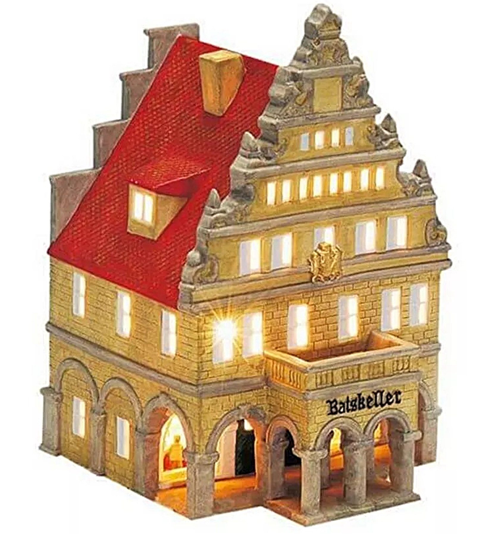 G.Wurm GmbH Dekoobjekt Porzellan Teelichthaus Ratskeller Münster