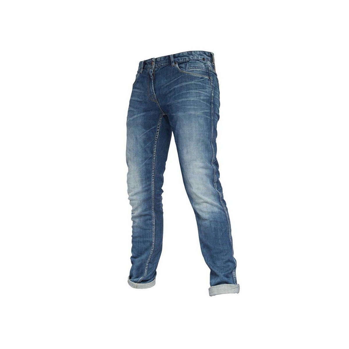 PME LEGEND Straight-Jeans blau slim fit (1-tlg)