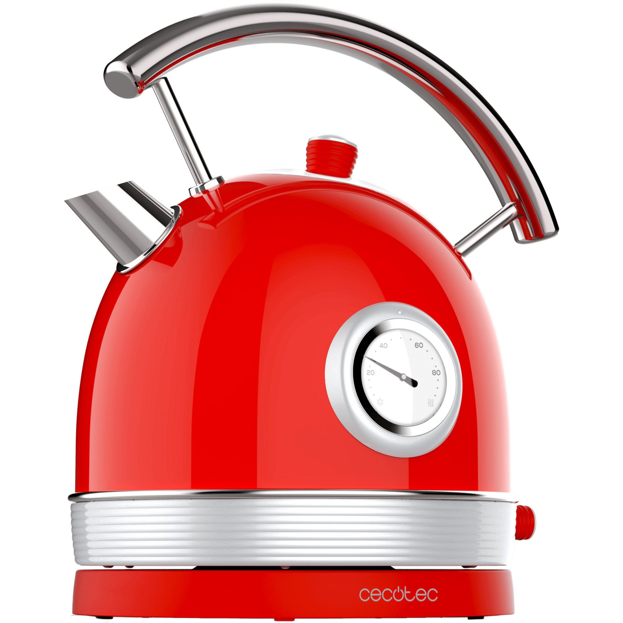 Cecotec Toaster Cecotec Thermosense 420 Vintage Light Red