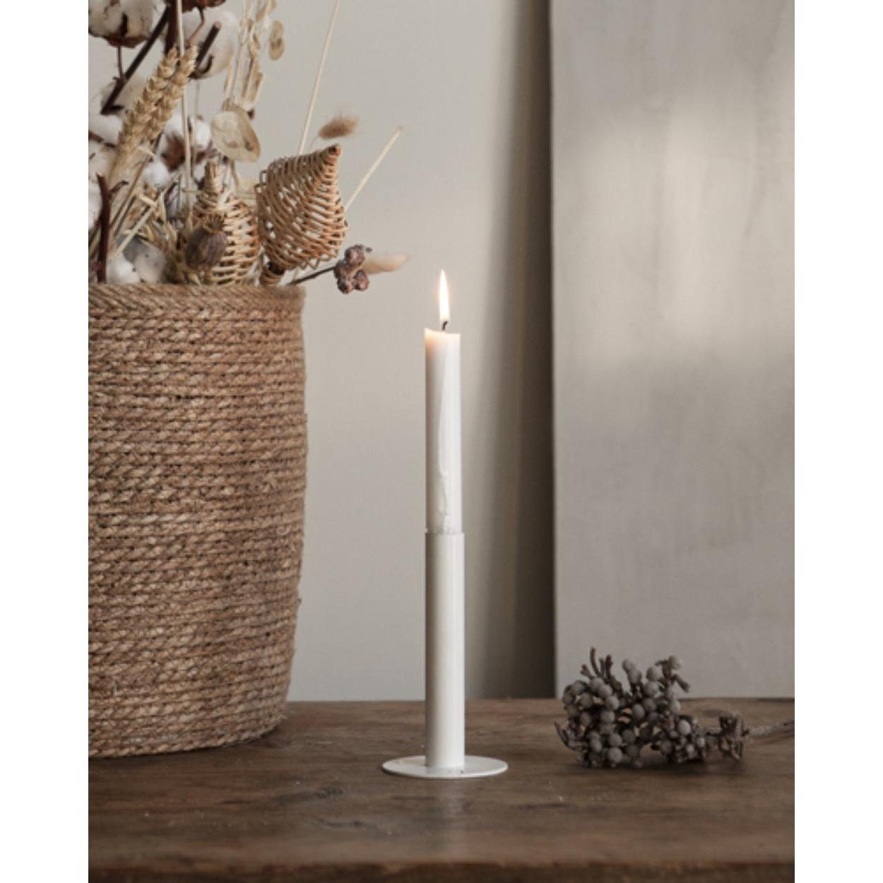 Storefactory Kerzenleuchter (L) Kerzenhalter Weiß Ektorp