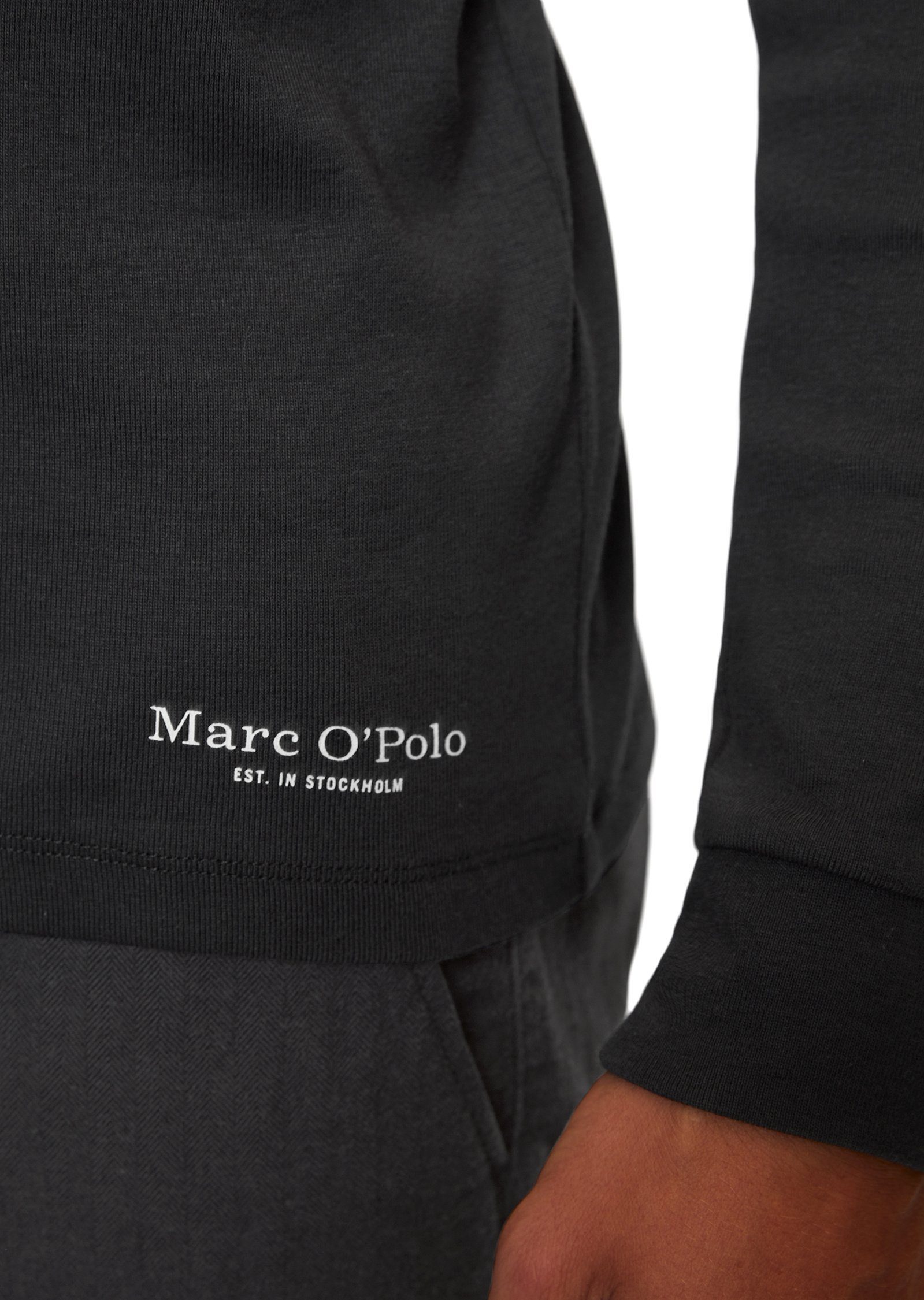 Marc Langarmshirt mit Rollkragen schwarz O'Polo
