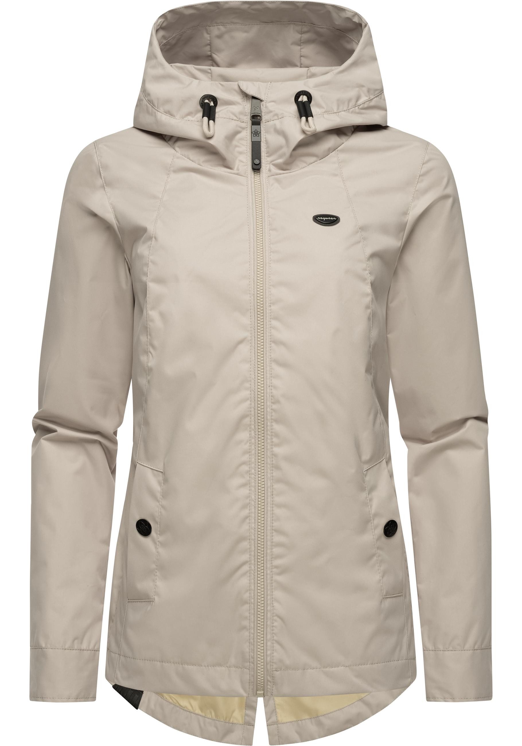 Ragwear Outdoorjacke Monade Übergang stylische Übergangsjacke mit großer Kapuze – Bild 4 von 5