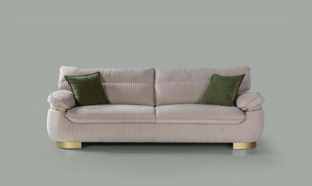 big Sofas JVmoebel Stil Luxus Sitzer Dreisitz 3-Sitzer xxl 3 Sofa Design Stoff neu
