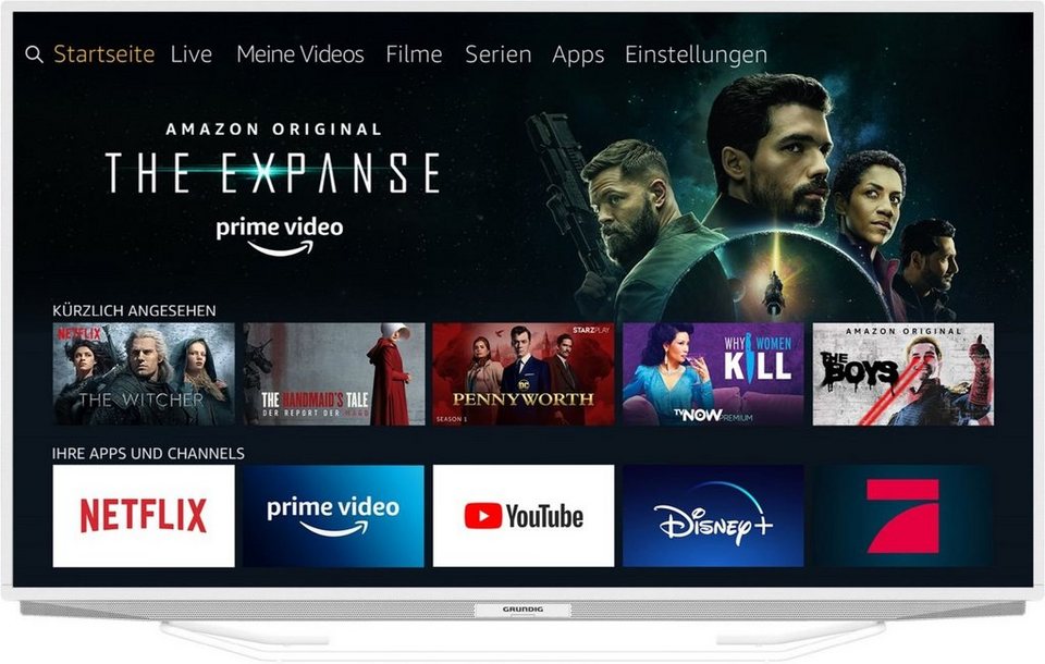 Grundig 55 GUW 7170 LCD-LED Fernseher (138 cm/55 Zoll, 4k Ultra HD, Smart TV  Fire TV)