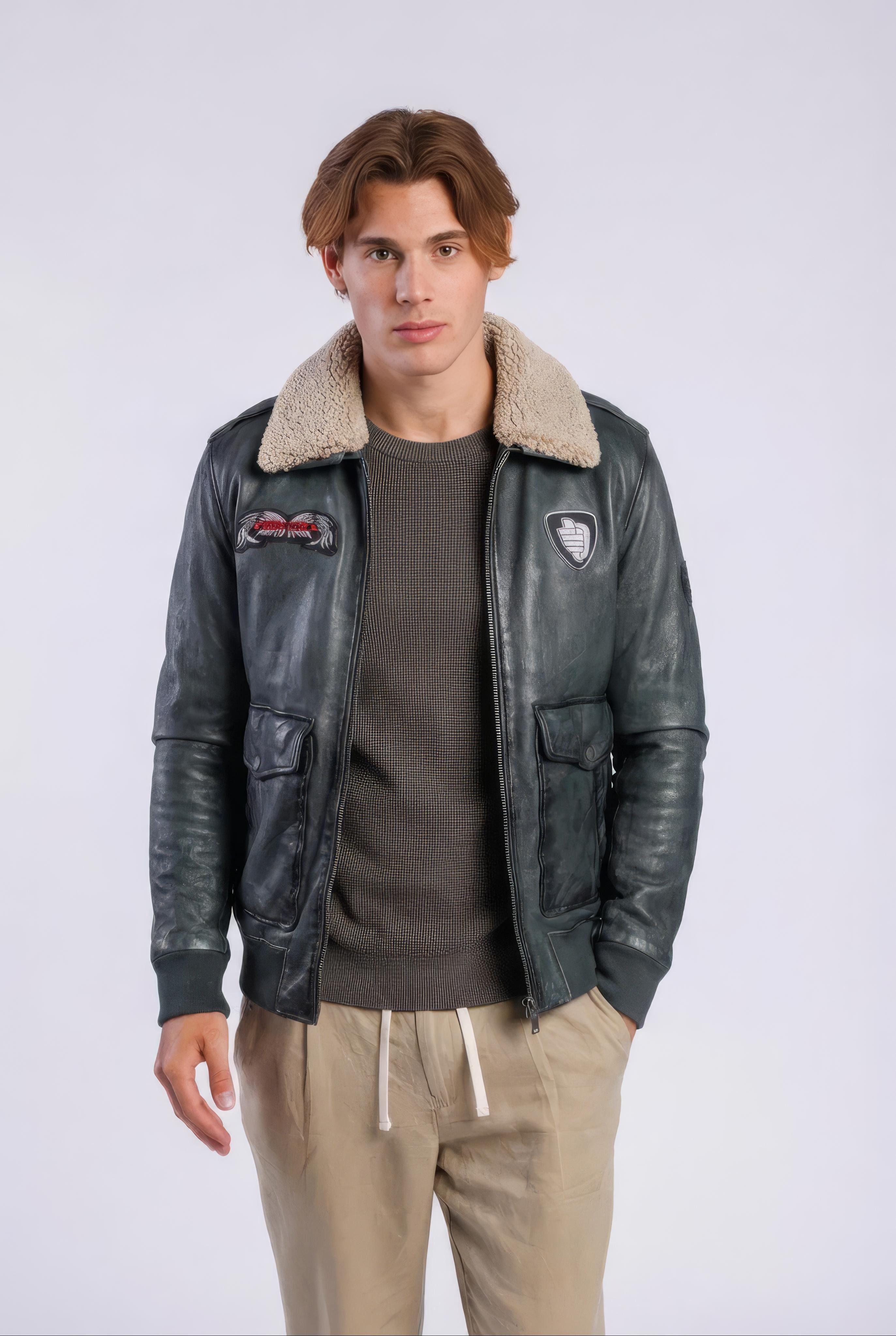 Lederjacke GateOne-FN
