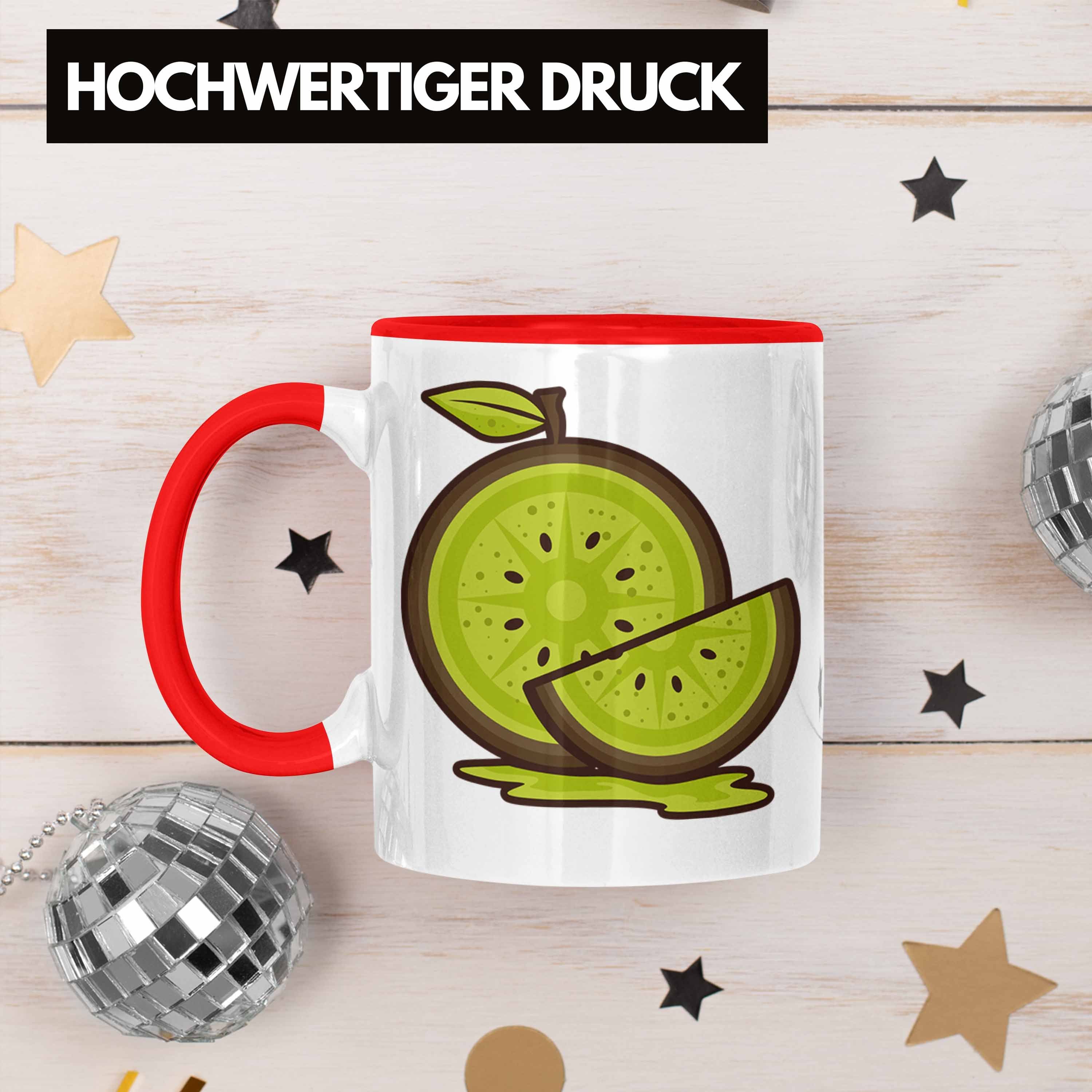 Spruch Rot - für Tasse Tasse Lustiges Fans echte Kiwi Geschenk Trendation mit