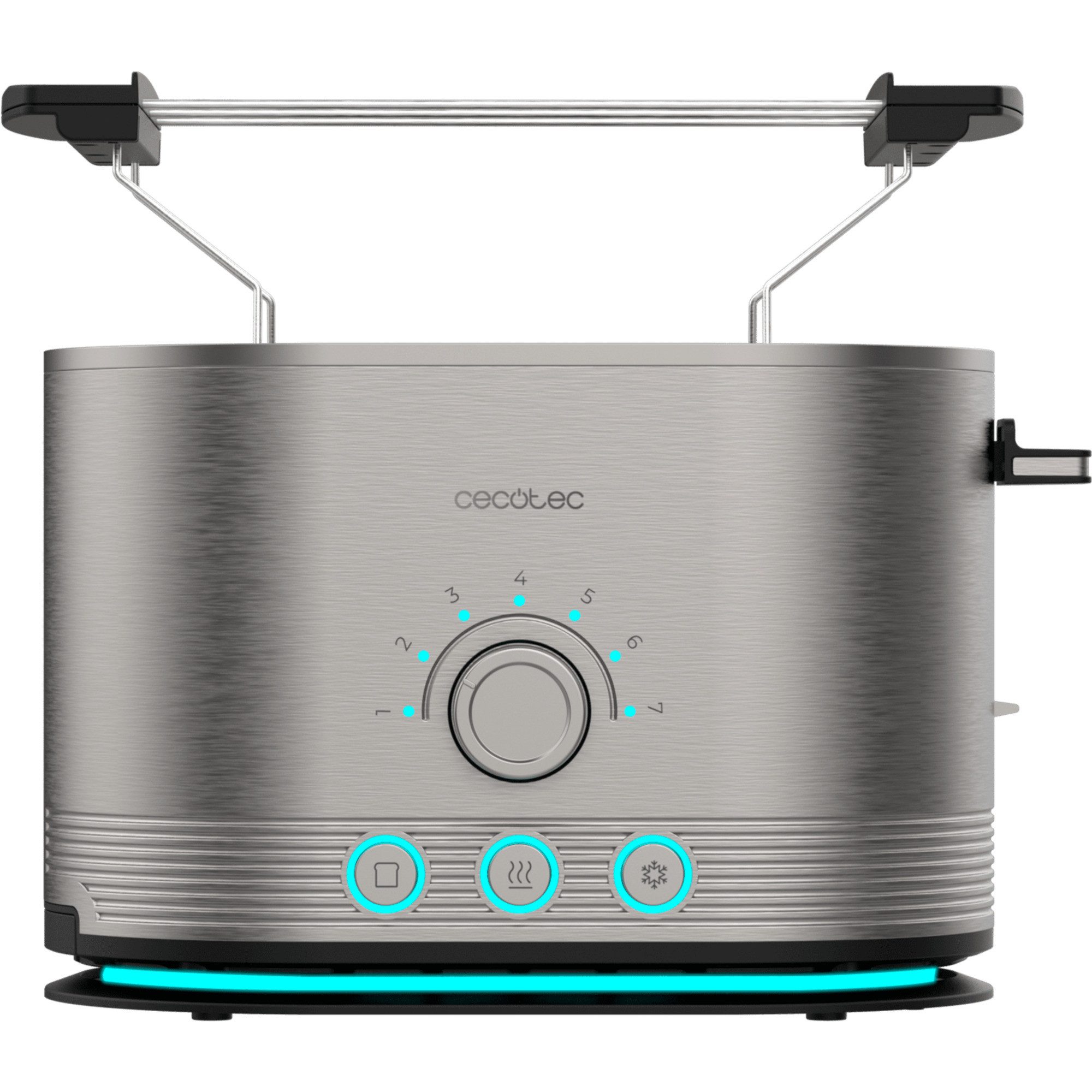 Cecotec Toaster Cecotec Toaster Shine&Toast Double, (850 Watt, für, 850 W