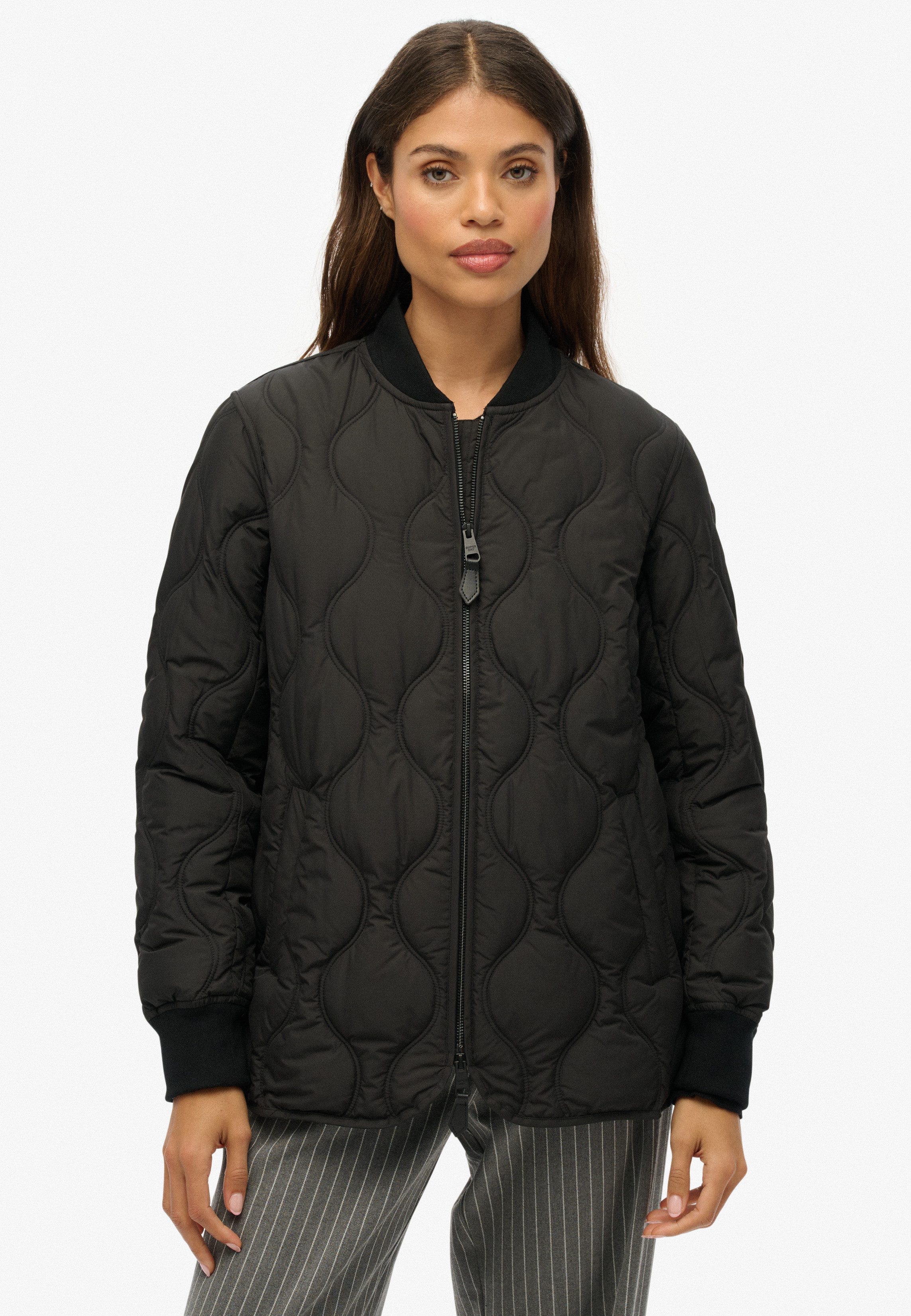 Superdry Steppjacke SHORT QUILTED LINER JACKET günstig online kaufen