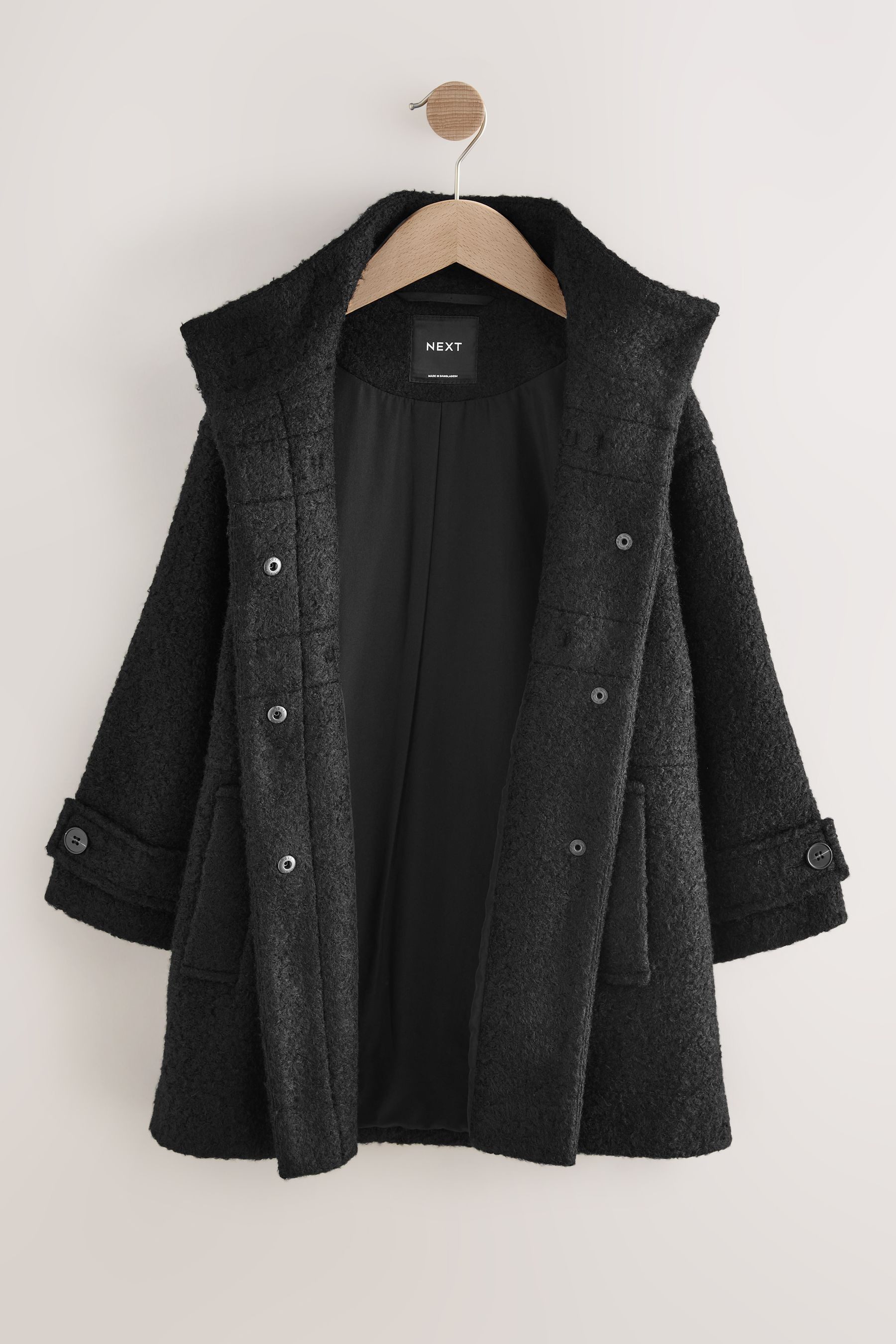 Next Dufflecoat Relaxed Fit Dufflecoat-Mantel mit Wollanteil (1-tlg)