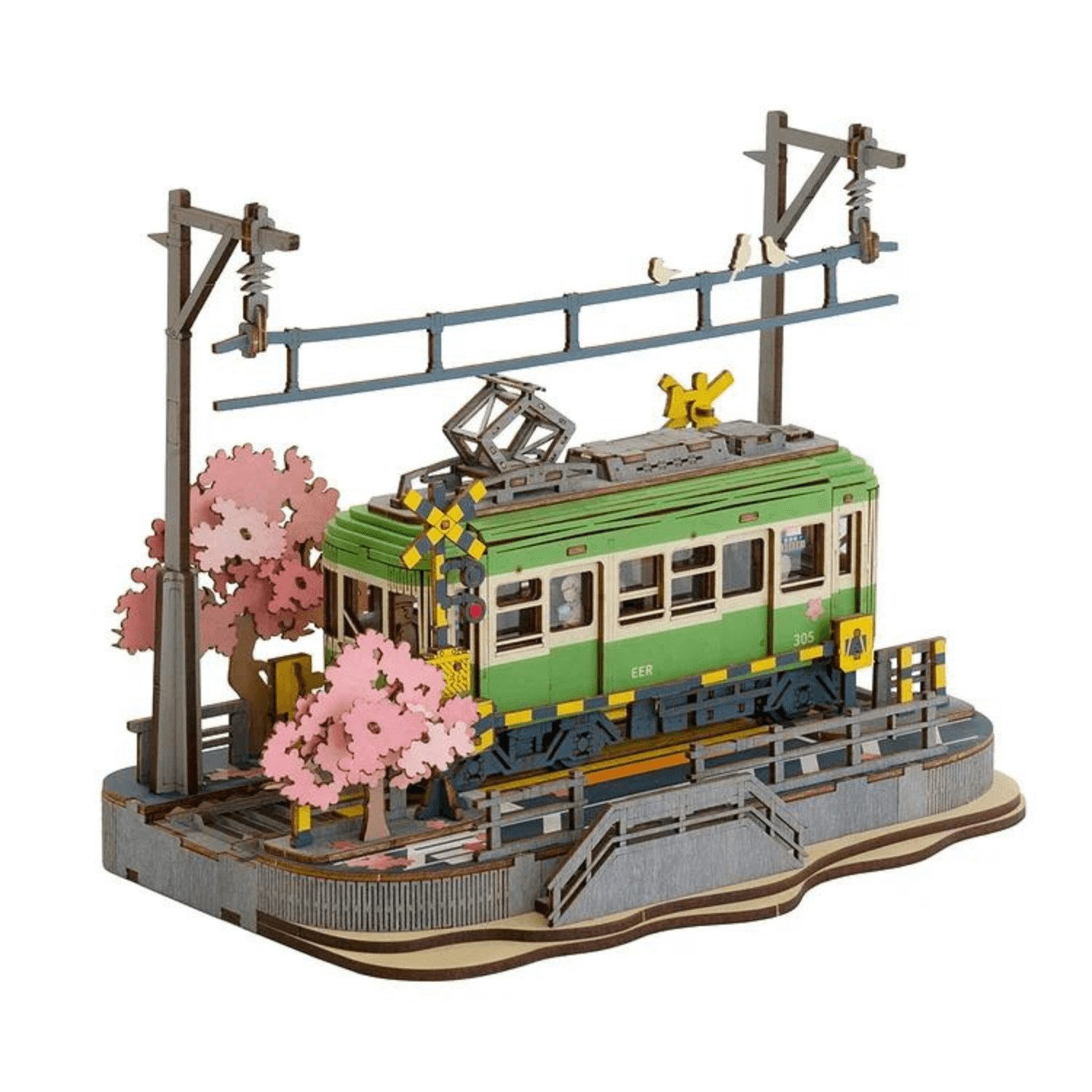 Robotime Buchstütze Sakura Journey Diorama Rolife Book Nook