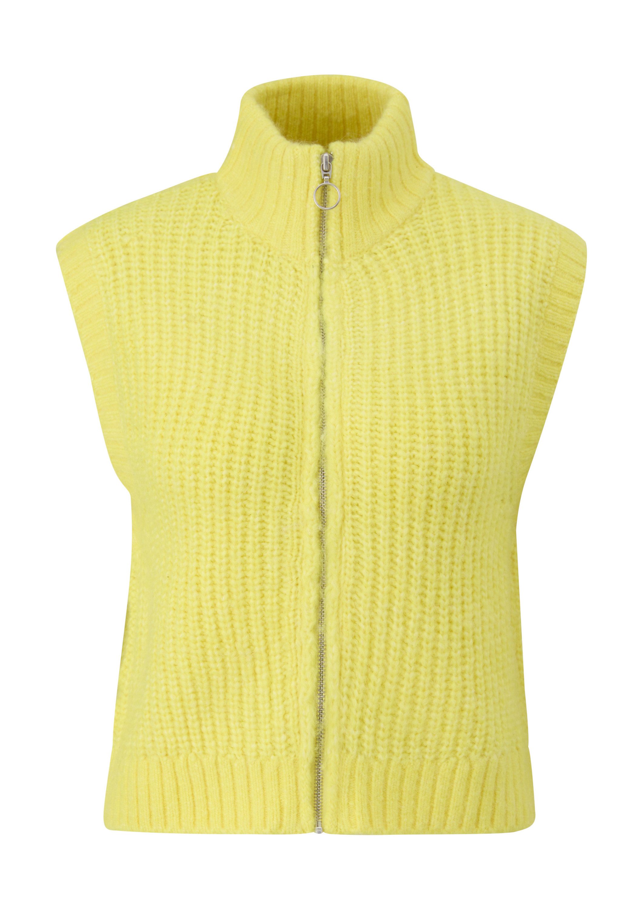 QS Rundhalspullover Strickpullunder Strickpullunder aus Wollmix günstig online kaufen