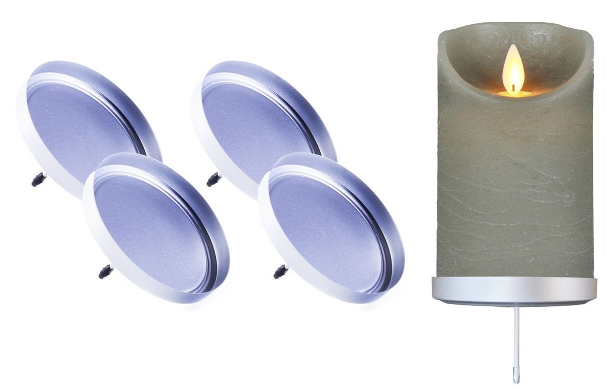JACK LED-Kerze 4x Kerzenhalter Kerzenständer für günstig online kaufen