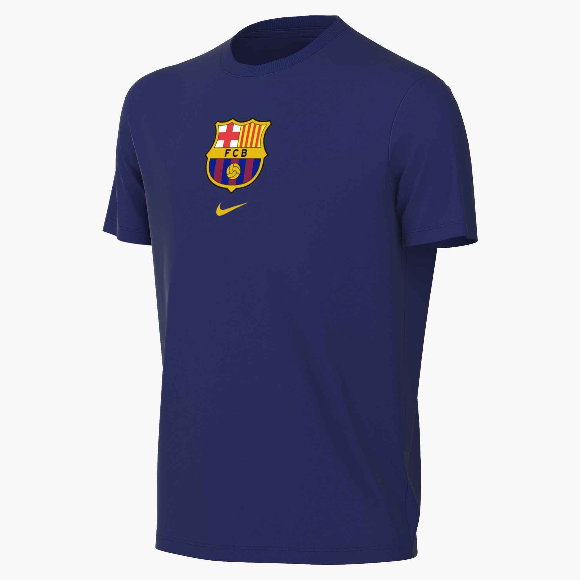 Nike T-Shirt FCB U NK CREST TEE Für Kinder und Jugendliche