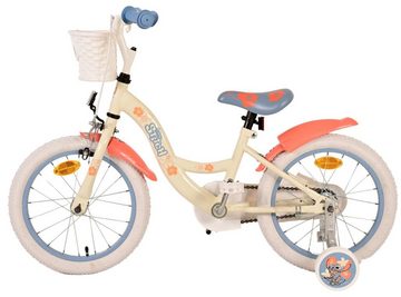 Stitch Kinderfahrrad Mädchen - 12 Zoll, 14 Zoll, 16 Zoll - 3 - 6 Jahre - Rücktrittbremse, 85% zusammengebaut, Verstellbarer Lenker, Luftbereifung