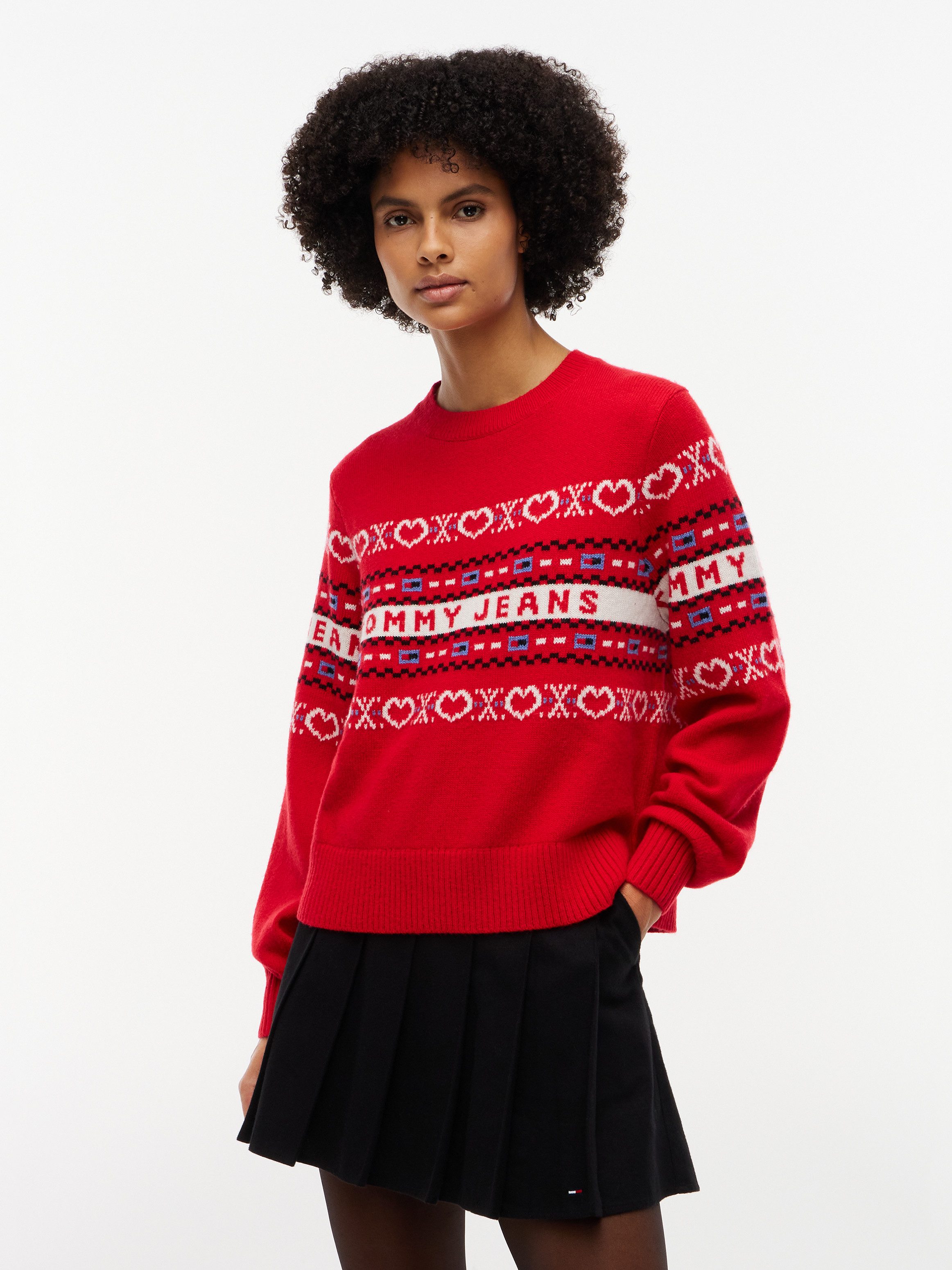 Tommy Jeans Wollpullover TJW SWEATER Wolle
