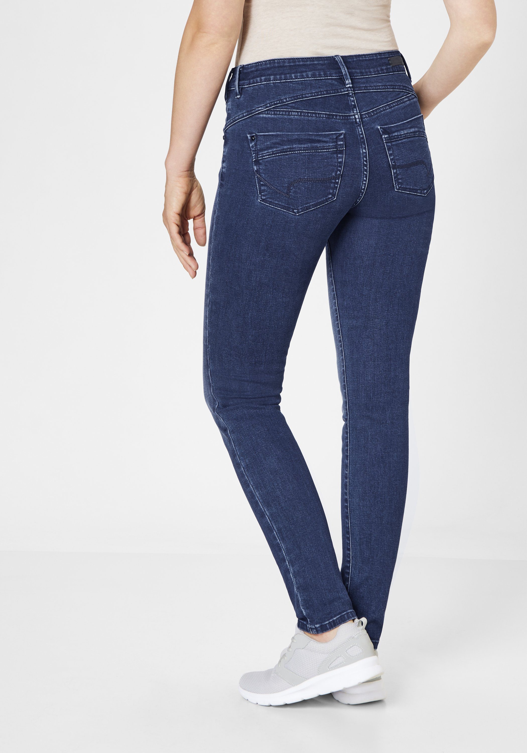 Paddock's Skinny-fit-Jeans LUCY Shape Denim Röhrenjeans mit Stretch