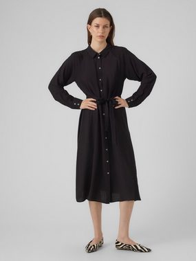 Vero Moda Hemdblusenkleid VMDEBBY LS CALF SHIRT DRESS WVN GA NOOS