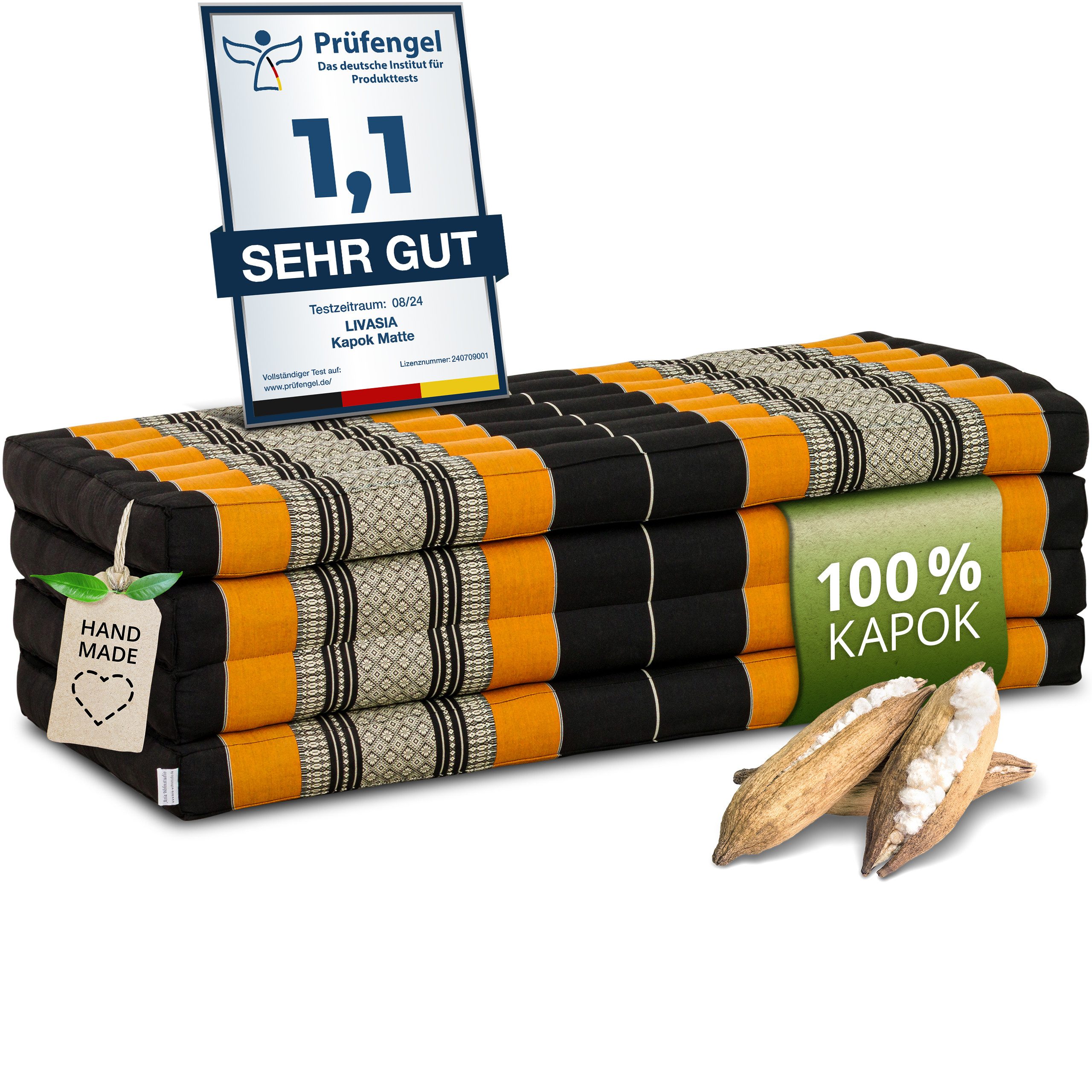 Klappmatratze Klappmatratze 110 cm (Classic) vegan und günstig online kaufen