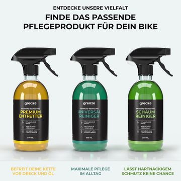 greaze Fahrradketten greaze Universal Fahrrad-Reiniger biologisch abbaubar