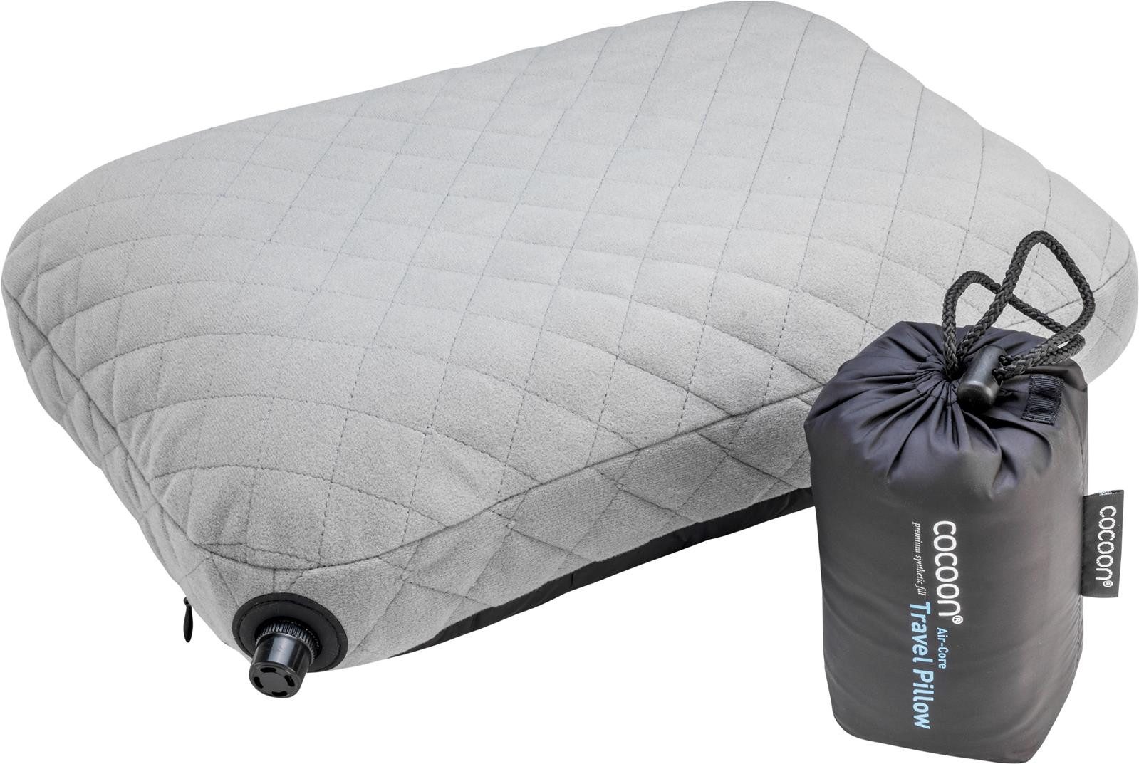 Cocoon Kopfstützkissen COCOON Air Core Pillow smokegrey/charcoal - aufblasb günstig online kaufen