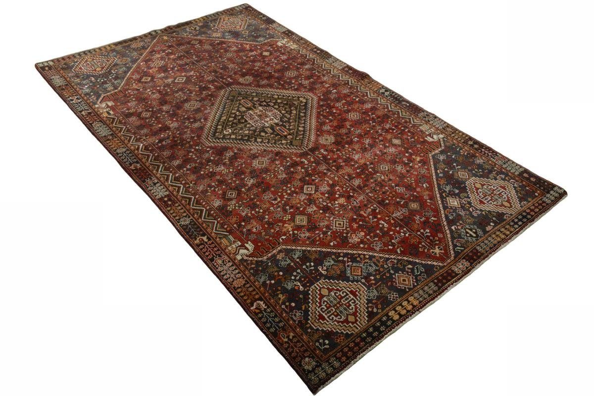 Nain Orientteppich rechteckig, mm Shiraz Perserteppich, Handgeknüpfter Höhe: 147x253 Trading, 10 Orientteppich /