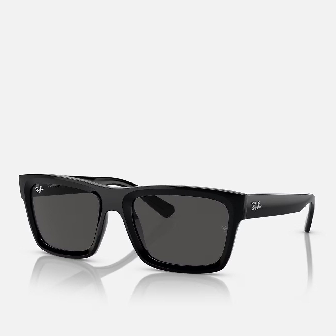 Ray-Ban Sonnenbrille Ray-Ban Warren Bio Based RB4396 667787 57 Black Dark G günstig online kaufen