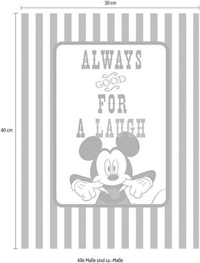Komar Poster Mickey Mouse Laugh, Disney (1 St), Kinderzimmer, Schlafzimmer, Wohnzimmer