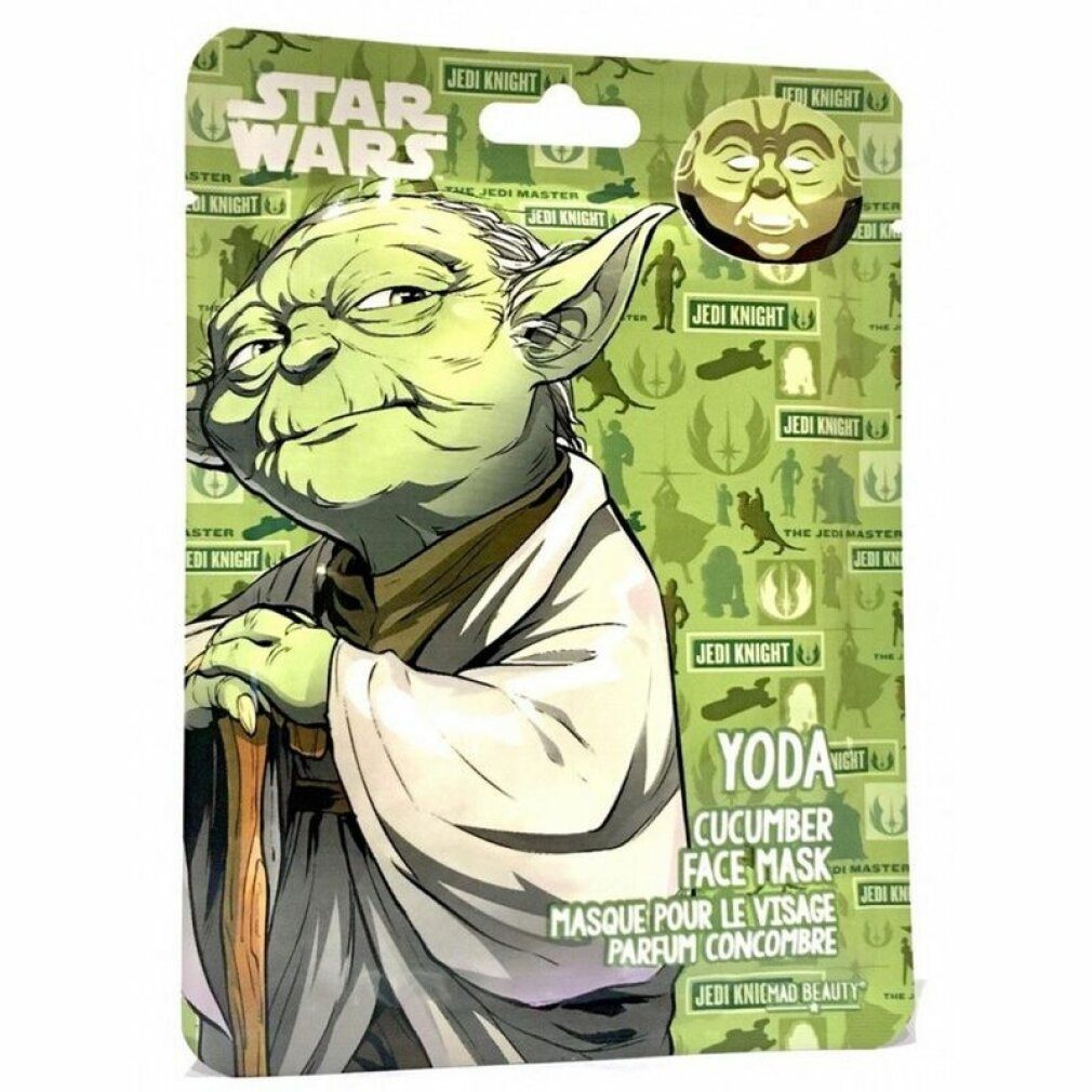 Mad Beauty Gesichtsmaske Gesichtsmaske Star Wars Yoda Gurke (25ml)