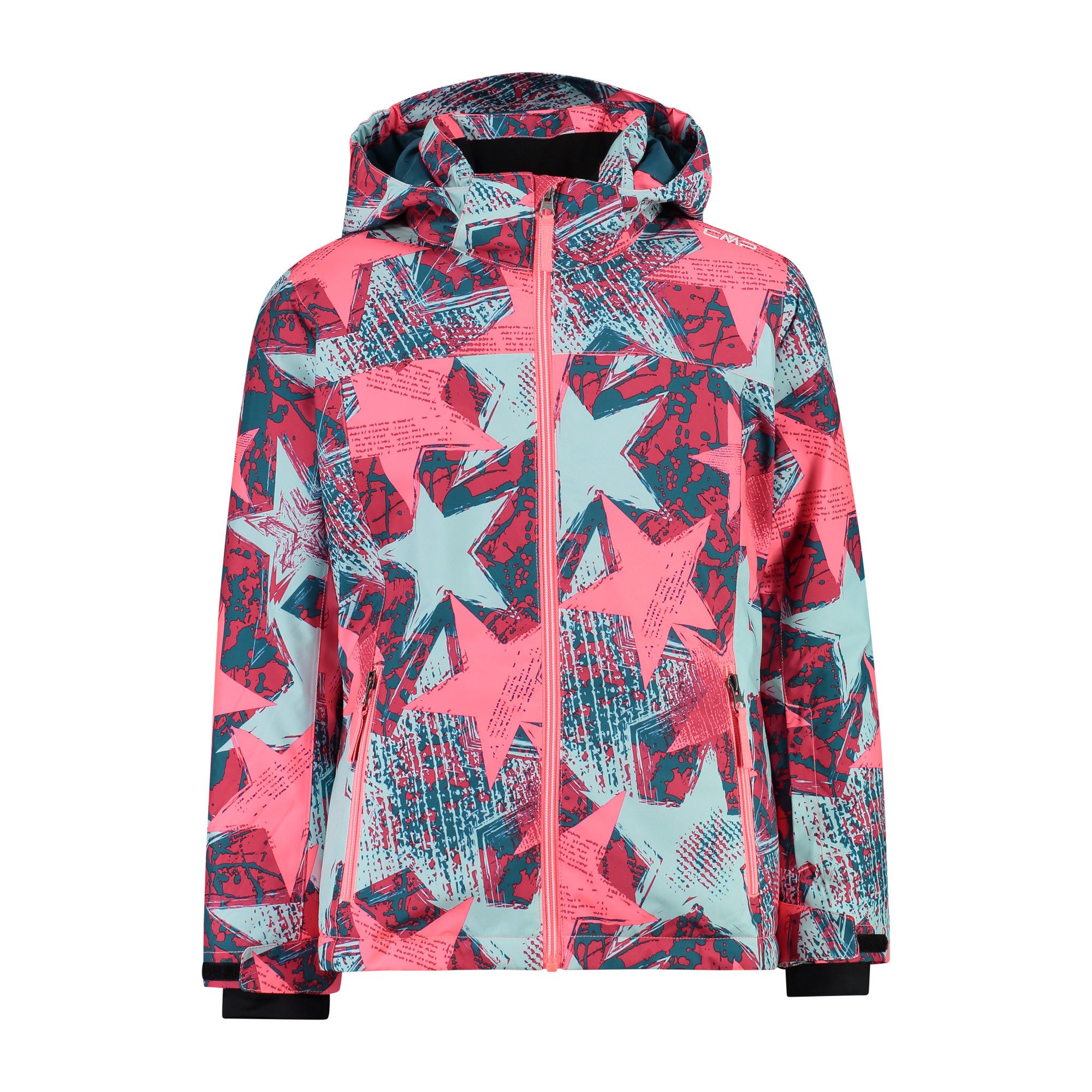Skijacke CMP Mädchen Skijacke Girl Jacket Snaps Hood 39W2085