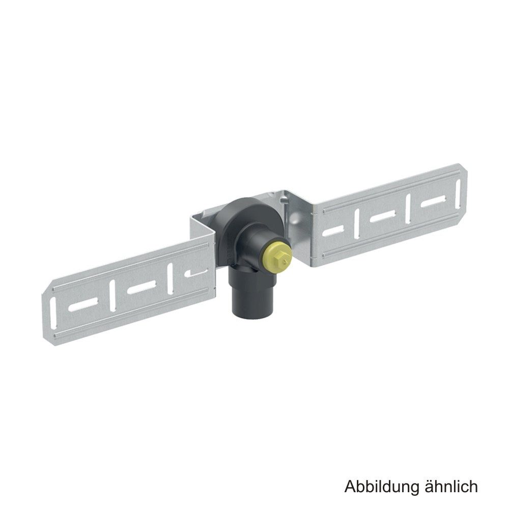 GEBERIT Wasserrohr Geberit Mepla Montageplatte m. Armaturenanschl.,vormont.,schallged. 20
