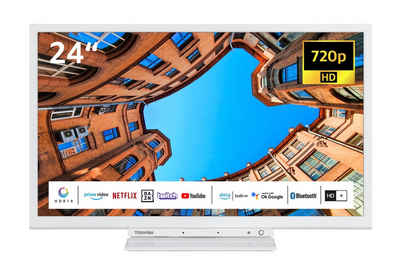 Toshiba 24WK3C64DAW LCD-LED Fernseher (60 cm/24 Zoll, HD-ready, Smart TV, HDR, Triple-Tuner, Alexa Built-In, 6 Monate HD+ inklusive)