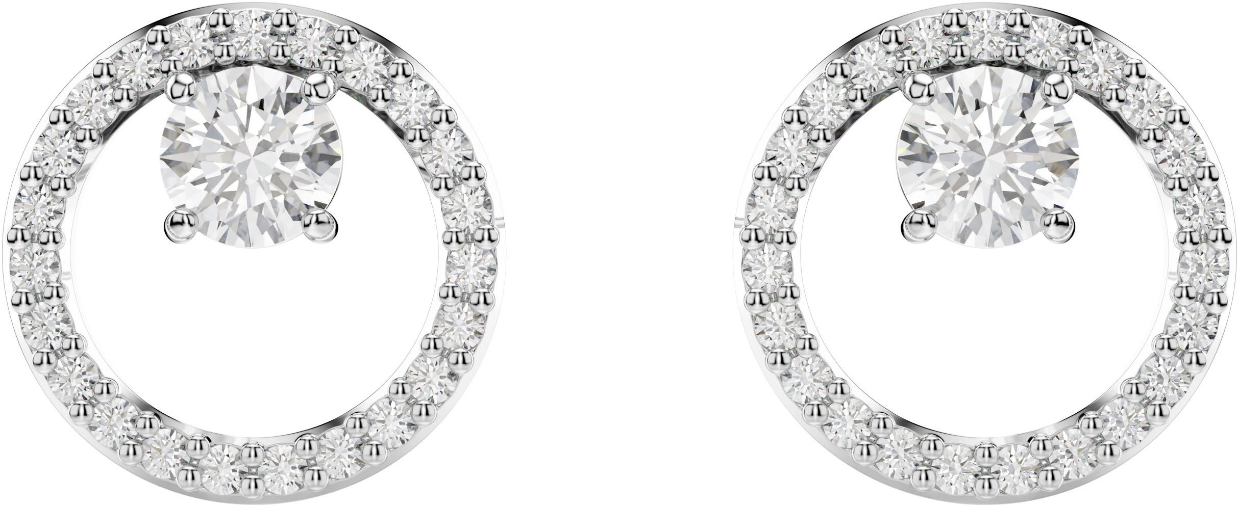 Swarovski Paar Ohrstecker Constella Pavé, mit Swarovski® Zirkonia (synth) günstig online kaufen